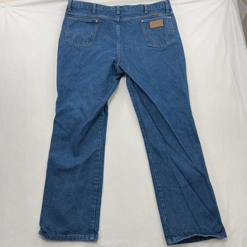 Wrangler Jeans Cowboy Cut 936PWD Slim Fit Blue Denim Mens 42x32